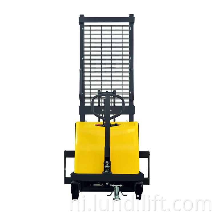 Gantry Width 700mm 1.5ton 1.6m Semi-electric Stacker